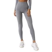 Dámske legíny GymBeam  FLO Ribbed Leggings Grey XL