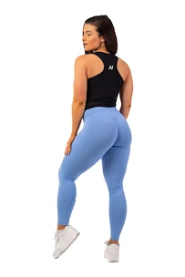 Dámske legíny Nebbia  Active High-Waist Smart Pocket Leggings 402 light blue S