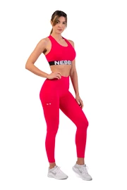 Dámske legíny Nebbia Active High-Waist Smart Pocket Leggings 402 pink