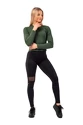 Dámske legíny Nebbia  High-Waist ¾ Length Sporty Leggings 404 black