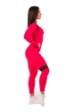 Dámske legíny Nebbia  High-Waist ¾ Length Sporty Leggings 404 pink