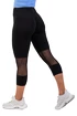 Dámske legíny Nebbia  High-Waist ¾ Length Sporty Leggings 406 black