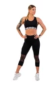 Dámske legíny Nebbia  High-Waist ¾ Length Sporty Leggings 406 black