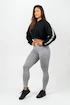 Dámske legíny Nebbia  High Waisted Leggings grey