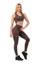 Dámske legíny Nebbia  Leggings Classic Performance high waist 403 brown