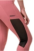 Dámske legíny Nebbia  Mesh leggings high waist old rose