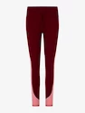 Dámske legíny Under Armour ColdGear Rush Novelty Legging-RED