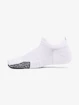 Dámske ponožky Under Armour  Breathe 2 No Show Tab 2pk-WHT