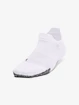 Dámske ponožky Under Armour  Breathe 2 No Show Tab 2pk-WHT