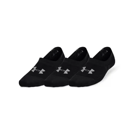 Dámske ponožky Under Armour Breathe Lite Ultra Low 3pk-BLK