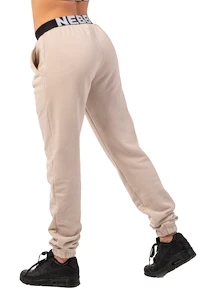 Dámske tepláky Nebbia  Iconic Mid-Waist Sweatpants 408 cream L