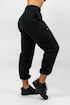 Dámske tepláky Nebbia  Oversized Joggers With Pockets black