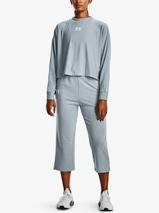 Dámske tepláky Under Armour  Rival Terry Flare Crop-BLU S