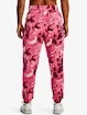 Dámske tepláky Under Armour  Rival Terry Print Jogger-PNK