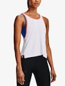 Dámske tielko Under Armour  2 in 1 Knockout Tank-WHT XS