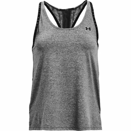 Dámske tielko Under Armour Knockout Mesh Back Tank Grey