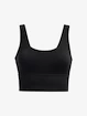 Dámske tielko Under Armour  Meridian Fitted Crop Tank-BLK