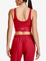 Dámske tielko Under Armour  Meridian Fitted Crop Tank-RED