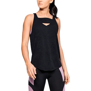 Dámske tielko Under Armour  Perpetual Tank Jacquart-BLK