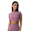 Dámske tričko GymBeam  FLO CropTop Violet