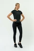 Dámske tričko Nebbia  FIT Activewear T-Shirt “Airy” with Reflective Logo black