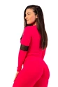 Dámske tričko Nebbia  Long Sleeve Smart Pocket Sporty Top 418 pink