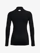 Dámske tričko Under Armour ColdGear Authentics Mockneck-BLK