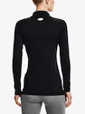 Dámske tričko Under Armour ColdGear Authentics Mockneck-BLK