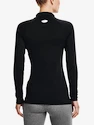 Dámske tričko Under Armour ColdGear Authentics Mockneck-BLK