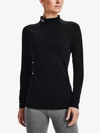 Dámske tričko Under Armour ColdGear Authentics Mockneck-BLK