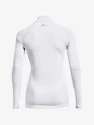 Dámske tričko Under Armour ColdGear Authentics Mockneck-WHT