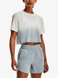 Dámske tričko Under Armour DIP DYE CROP SS-GRY