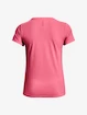 Dámske tričko Under Armour  Iso-Chill Laser Tee-PNK