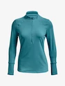 Dámske tričko Under Armour  Qualifier Run 2.0 1/2 Zip-BLU