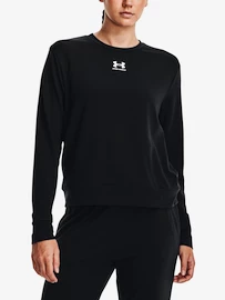 Dámske tričko Under Armour Rival Terry Crew-BLK