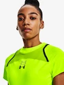 Dámske tričko Under Armour  Run Anywhere Crop SS-GRN