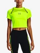 Dámske tričko Under Armour  Run Anywhere Crop SS-GRN