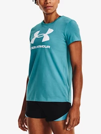 Dámske tričko Under Armour SPORTSTYLE LOGO SS-BLU