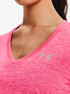 Dámske tričko Under Armour  Tech SSV - Twist Cerise