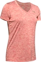 Dámske tričko Under Armour  Tech V-Neck Twist Red