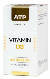 EXP ATP Nutrition Vitality Vitamin D3 60 tobolek