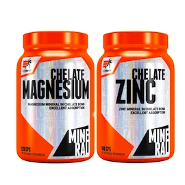 Extrifit Magnesium Chelate 120 kapsúl + Extrifit Zinc Chelate 100 kapsúl