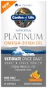 Garden of Life  Minami Platinum Omega-3 rybí olej 30 kapslí pomaranč