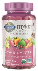 Garden of Life Mykind Organics Multi Gummies Pro Ženy 40+ 120 kapslí