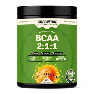 GreenFood  Performance BCAA 2:1:1 420 g mango