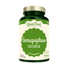 GreenFood Serrapeptase 120000IU 60 caps