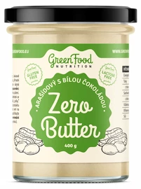 GreenFood Zero Butter Peanut with white chocolate 400 g