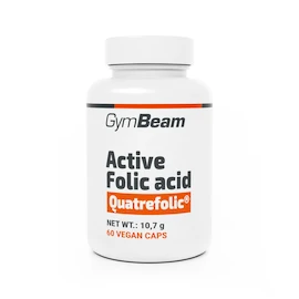 GymBeam Active Folic acid (Vitamin B9) 60 caps