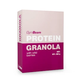 GymBeam Protein Granola with Wild Berries 300 g