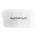 Krabička na kapsule a tablety Nutriversum  Pillbox White